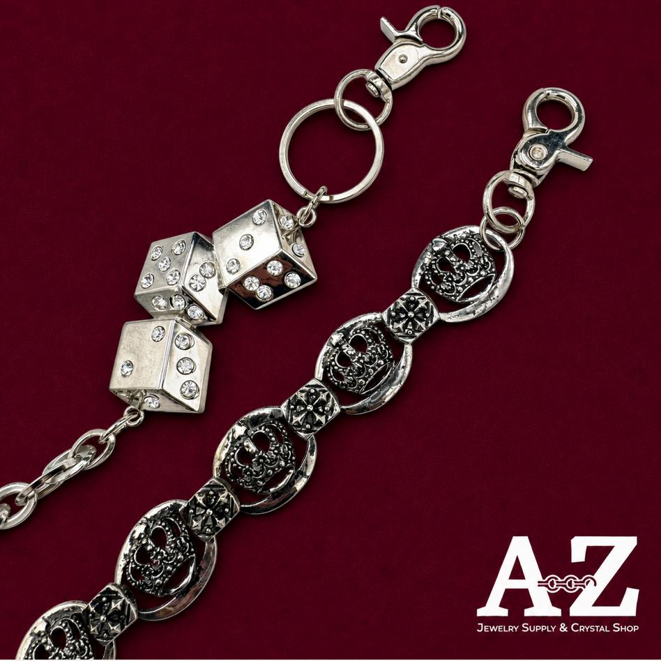 Men Dice Wallet Chain - Etsy