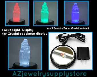 Calidad Led Light stand focus Light 4 Colorido LED rojo blanco azul verde