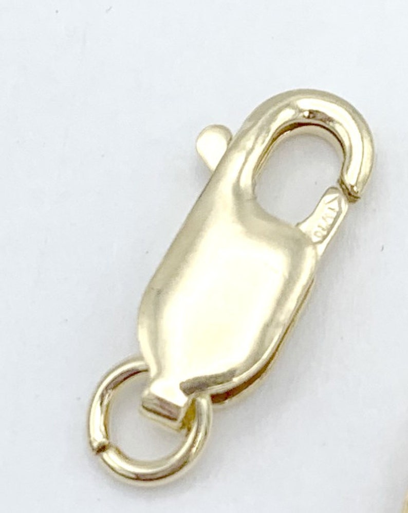 Bulk 14 kt Gold filled clasps 12 mm 14 mm Flat trigger Etsy