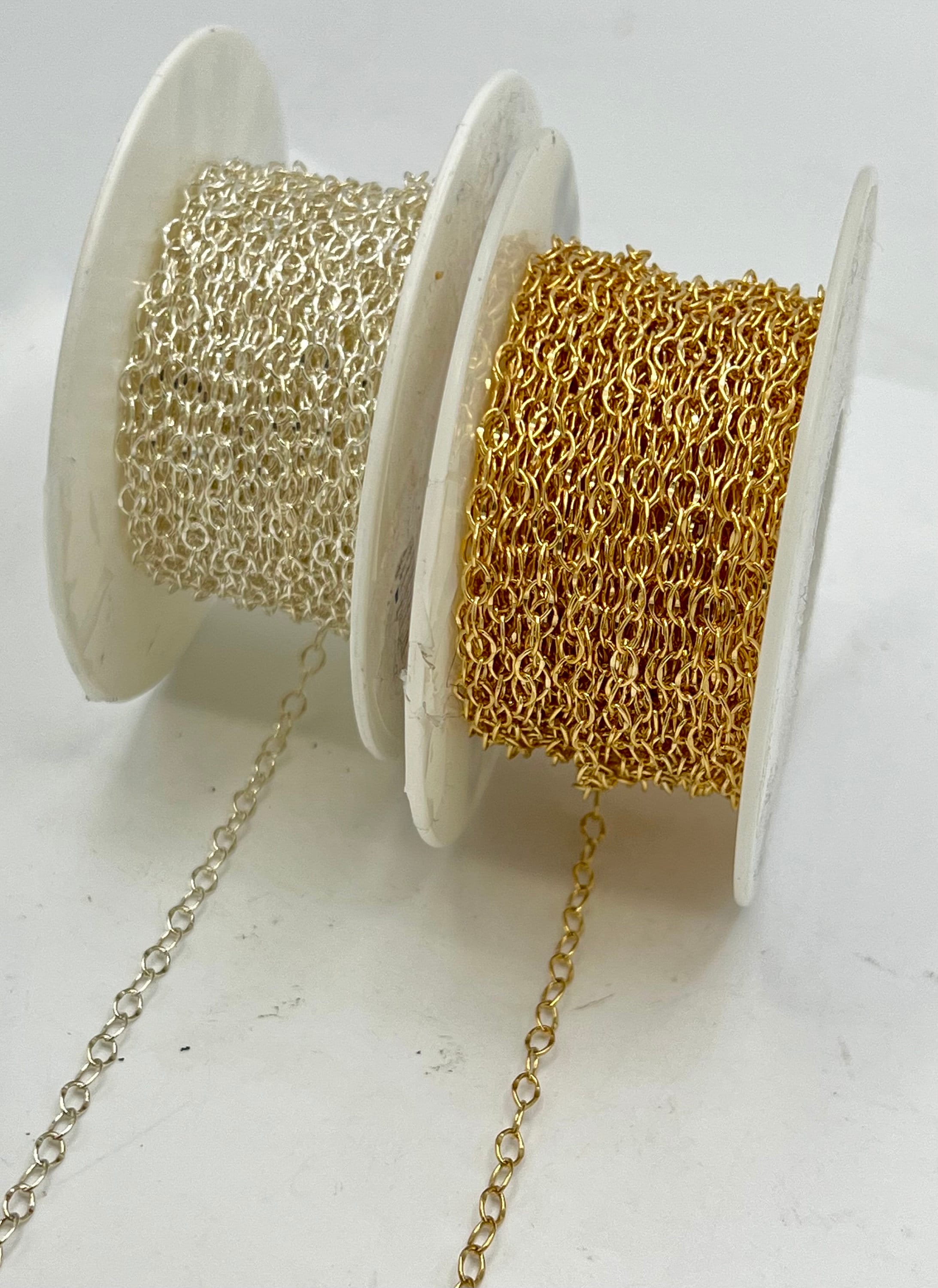 14 Kt GF Sterling Silver Hammer Dapped Chain by the Foot Gold Filled  Sterling Silver Wholesale Bulk Jewelry Supply 5 Different Lengths - Etsy  New Zealand