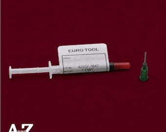 14 kt WHITE or Yellow GOLD SOLDER Paste Easy/soft syringe