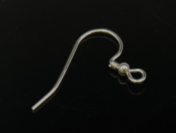 Coil With Ball Ear Wires Silver Silver 14 Kt Gold-filled Hammer