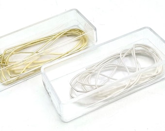 Yellow Gold. silver  French Wire, 1.00 Millimeters, 1 Meter ASICSA bullion wire