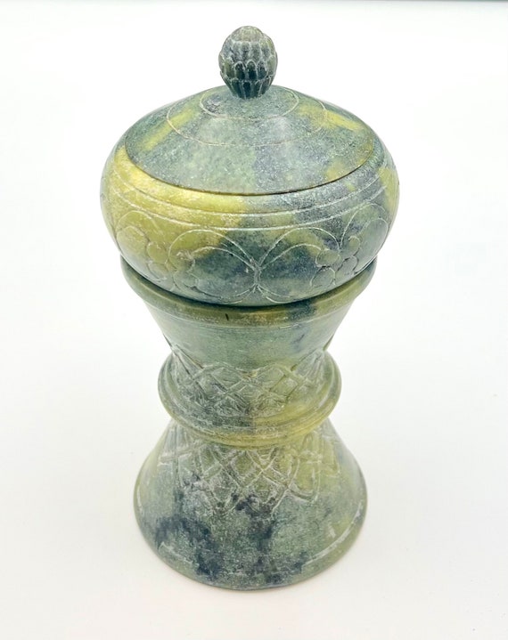 Serpentine Jade offering Bowls Serpentine Jade offering Bowls