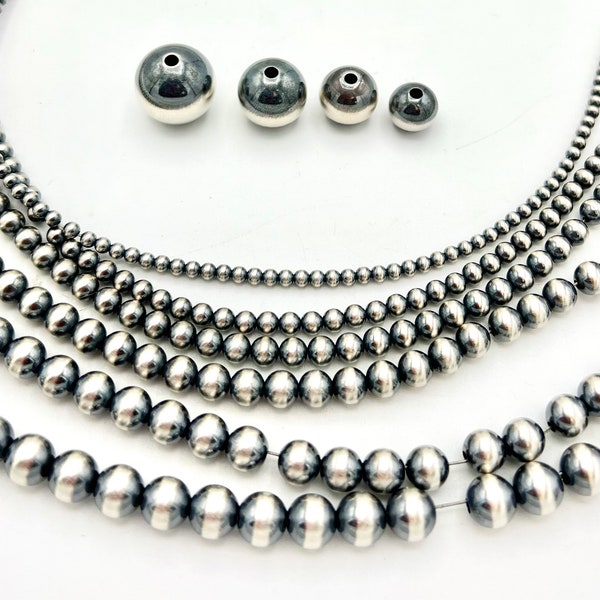 Sterling Silver Stopper Rondelle Bead 5mm 2mm ID