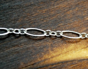 Sterling Silver Chain by the Foot, Jewelry Supply, USA Made