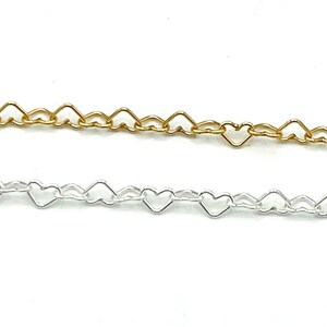 Herz kette 14 kt gold filled sterling silber kette durch die fuß Großmutterschmuck Versorgung HT629