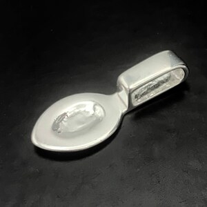 sterling silver glue on Bail pendant bail jewelry findings