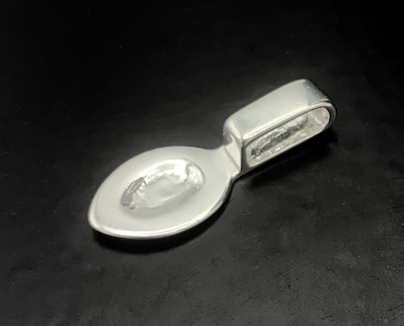 sterling silver glue on Bail pendant bail jewelry findings