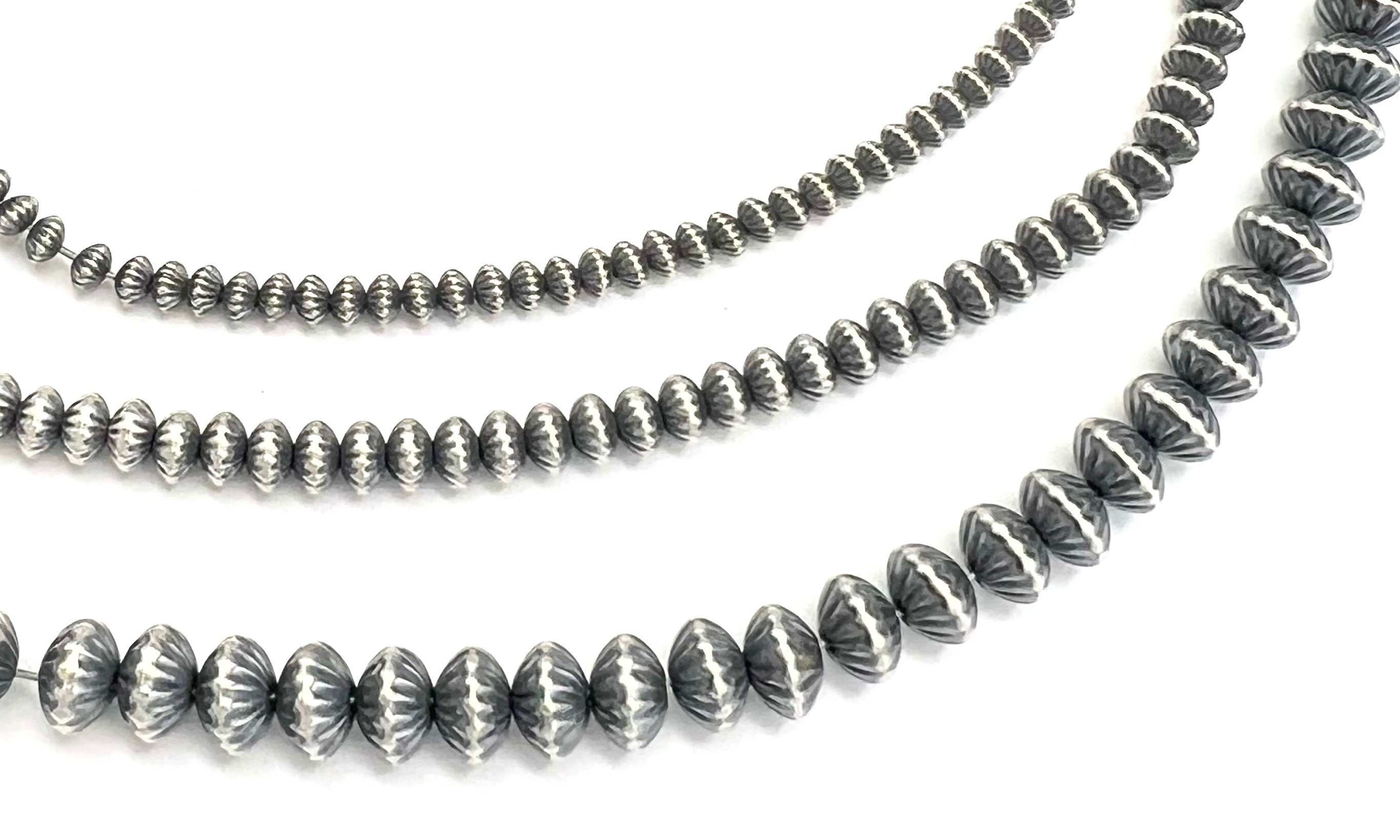 Vintage Signed M&M Sterling Silver 925 Pearl Wishbone Pendant 1 1/8”