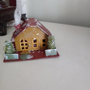 Christmas Putz House Light Cover Small Size