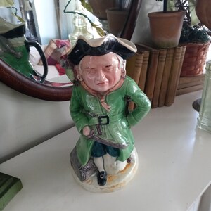 Toby Pirate Pitcher by Burlington made in England
