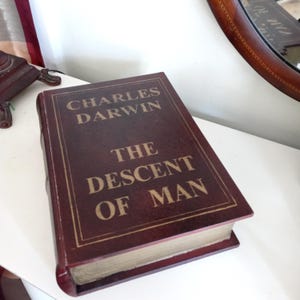 Faux Book Box Charles Darwin