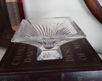 Vintage Waterford Contempory Crystal Dish ClarionWaterf