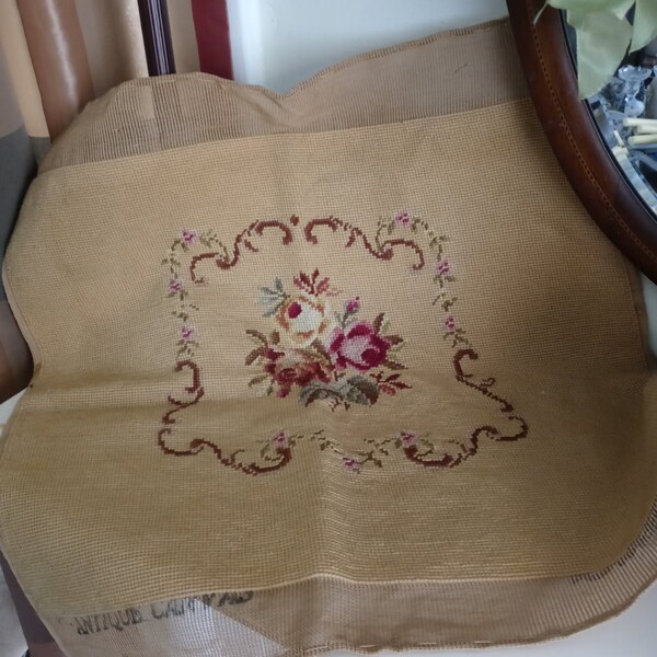 Needlepoint Pillow Etsy