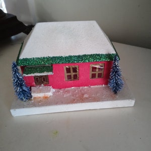 Red Putz Christmas House