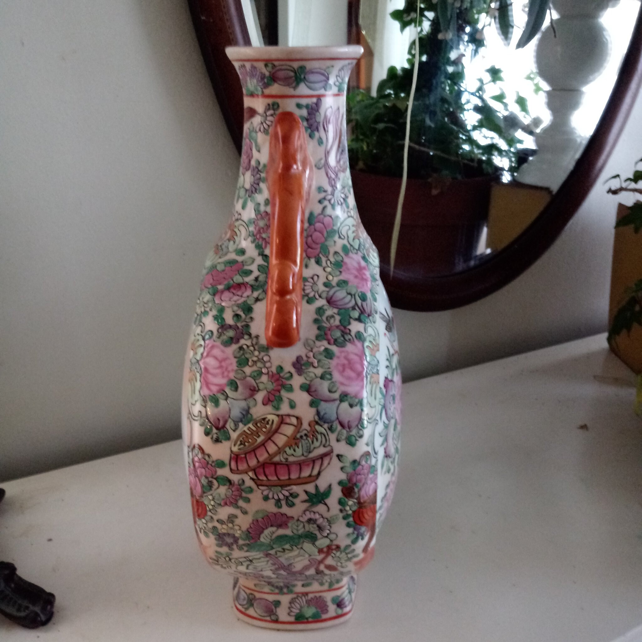 Antique Chinese Moon Vase Etsy