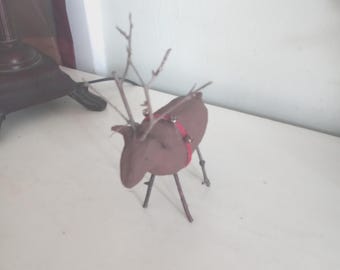 Rena de Natal em Arte Popular