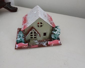 Papp Weihnachtsputz Dorfhaus