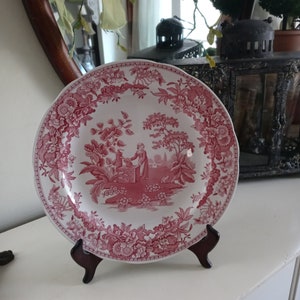 Spode Serving Plate Archive Collection Girl at Well Georgian Series made in England
