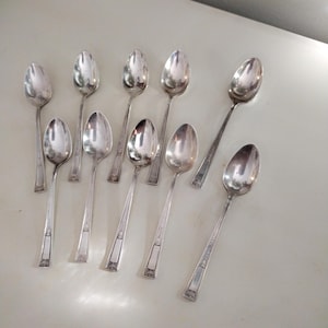 Wallace Buckingham Silver Demitasse Spoons