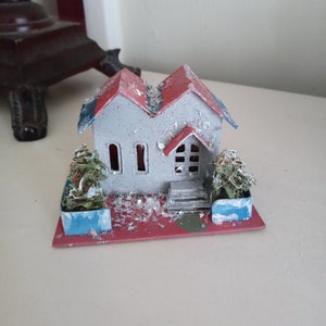 Christmas Putz Village House or Light Cover