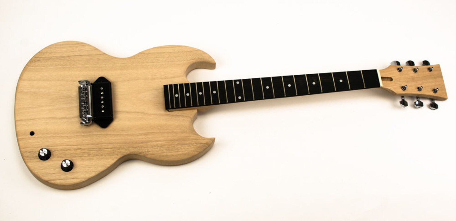 Diy Guitar Kit SG Junior Ebony Etsy UK