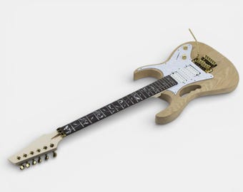 Diy Guitar Kit – Ibanez Jem Style: Ash Body, Maple Neck With