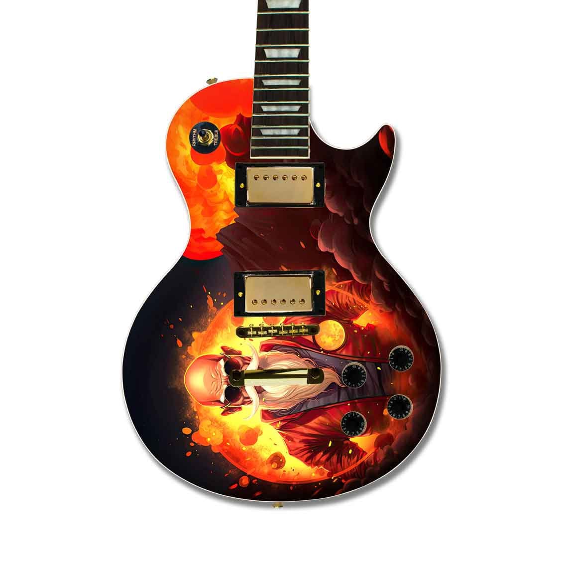 Dragon ball guitar strap sale