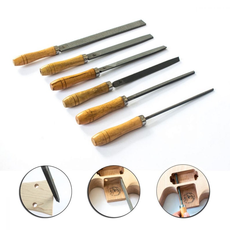Luthier Tools, Files & Rasp Set for Wood Etsy