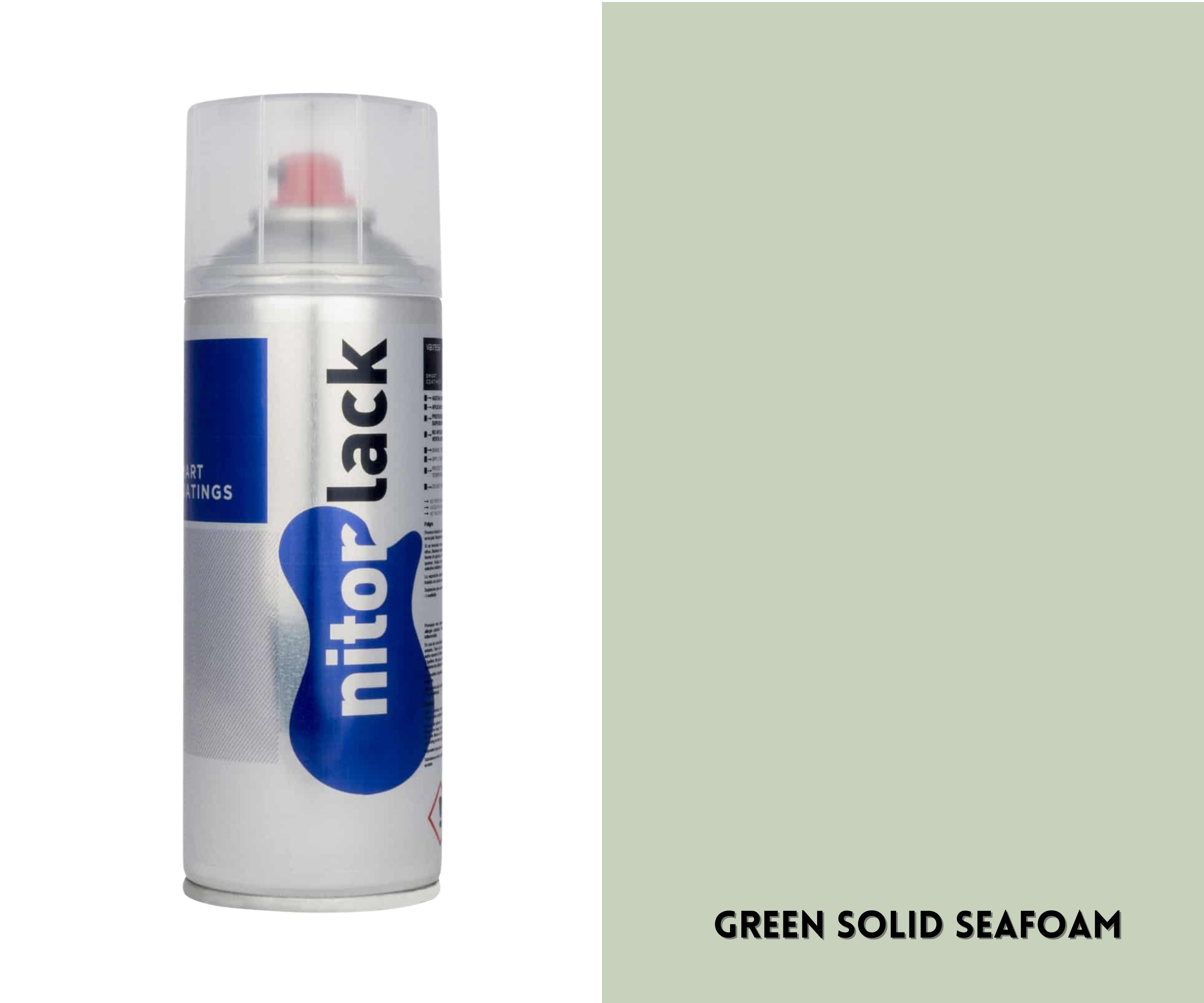 Green Solid Surf Color Wood Spray, Nitrocellulose Spray Paint, DIY