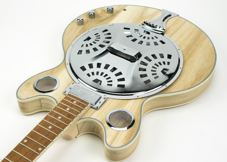 Diy Guitar Kit Resonator Acoustic, Pawlonia Etsy