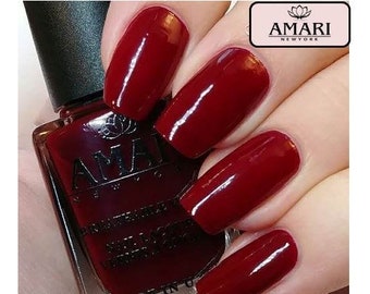 Vegan Breathable Halal Nail Polish: Cranberry - Water Permeable, Ablution & Eco-Friendly