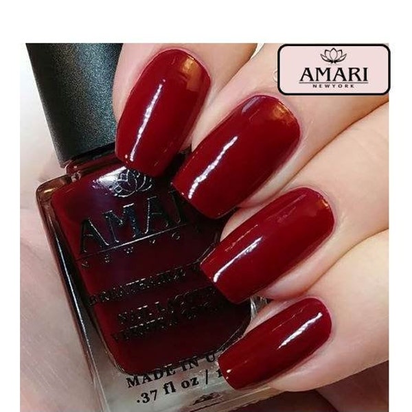 Vegan Breathable Halal Nail Polish: Cranberry - Water Permeable, Ablution & Eco-Friendly