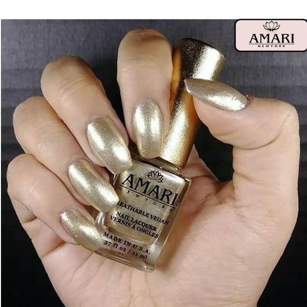 Vernis à ongles halal respirant végétalien : 24 carats - Perméable à l'eau, respectueux de l'environnement et pour les ablutions