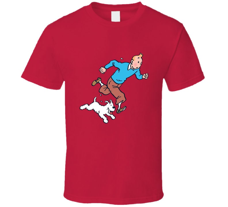 T Shirt Tintin Woman - Etsy
