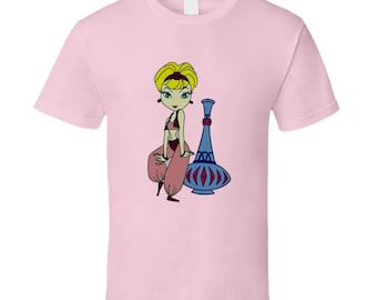 Jeannie Opening Cartoon Vintage Retro Style t-shirt And Apparel