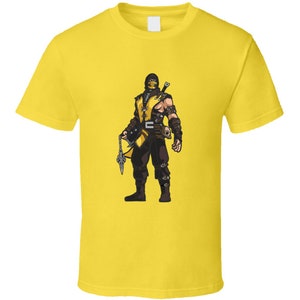 Mortal Kombat Scorpion Fatality T-shirt And Apparel T Shirt