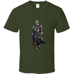 Star Wars The Mandalorian Walking T-shirt And Apparel T Shirt