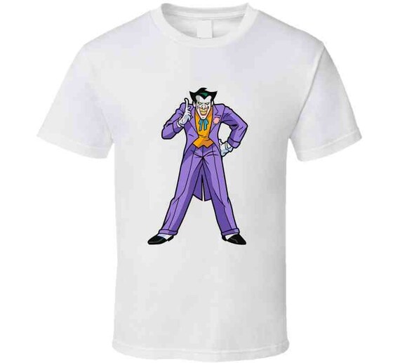 Dc Batman Animated the Joker T-shirt and Apparel T Shirt - Etsy