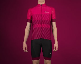 Men's Apex Short Sleeve Jersey, Bib Shorts