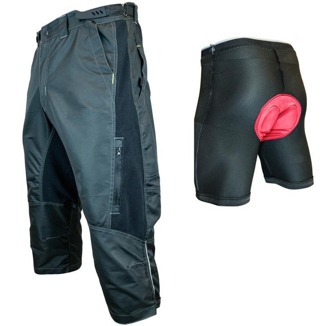 DK Gravel Shorts II 3 4 Baggy Mountain Bike Cycling Shorts With Magnet Pockets Etsy Canada
