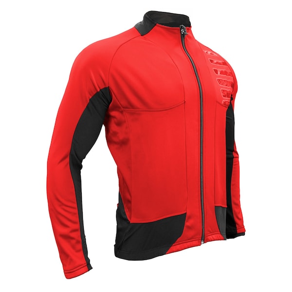 Urban Cycling Reflector Winter Softshell Thermal Jersey Jacket