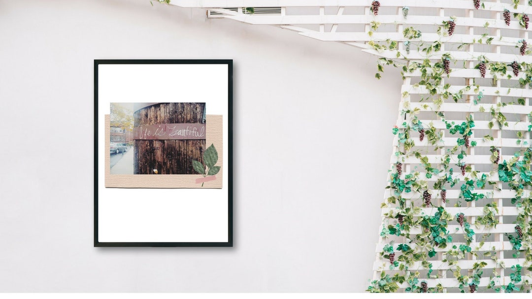 Life Is Beautiful Wall Art main image 0