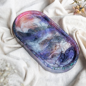 Custom Mini Rounded Tray / Soap Caddy / Jewelry Tray / Dice Tray / Rounded / Customizable / Wedding gift