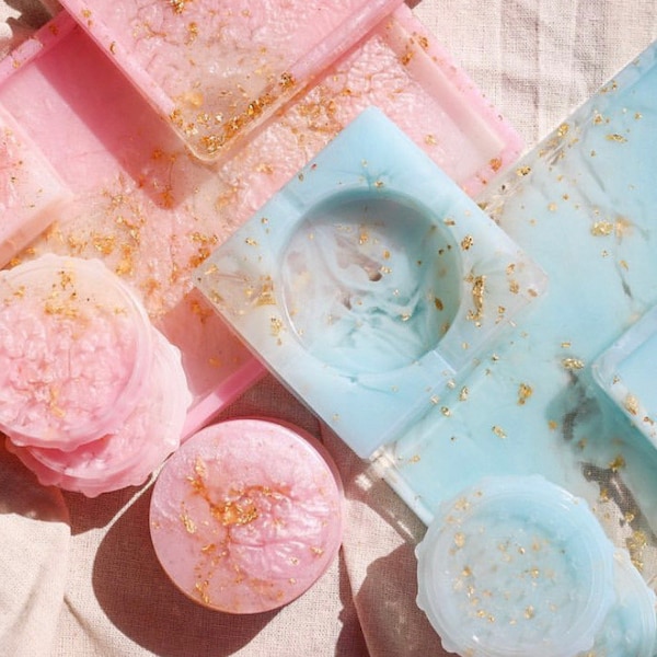 Marbled Resin Rolling Tray Set: Custom High Roller Gift