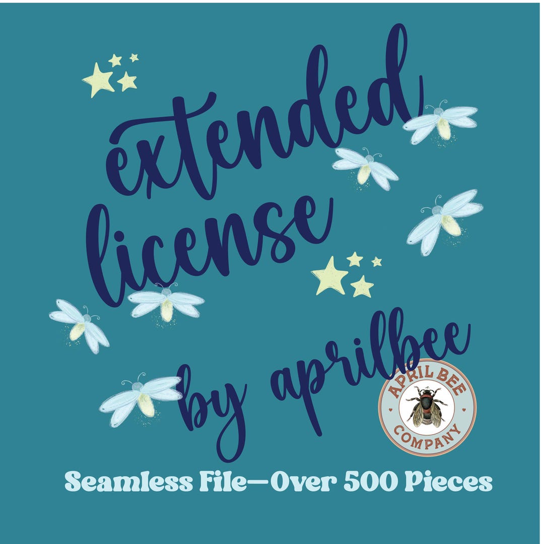 April Bee Co Extended License for Seamless Pattern and Pattern Bundles ...