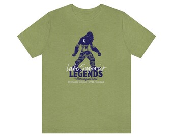 Bigfoot Shirt, Adventure Shirt, Sasquatch, Lake Superior Legends Shirt