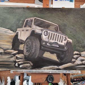 Jeep Painting - Etsy
