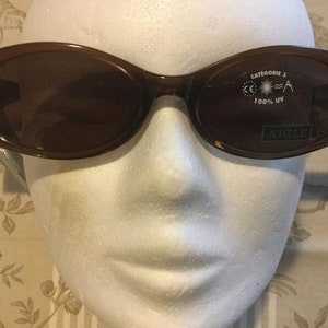 Only One - Vintage Sunglasses - Original 1980s AIGLE Ladies French designer sunglasses - a French Vintage Summer Accessory - SG03